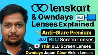 Best Lenskart & Owndays Lenses 👓 | Anti-Glare, BLU Screen, Thin BLU & Clear Vision