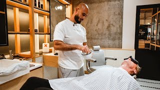 💈 Are You Ready To Relax, Disconnect & Fall Asleep? | Akin Barber & Shop Wet Shave In Dubai