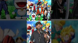 ANIME vs TOLLYWOOD #shorts #anime