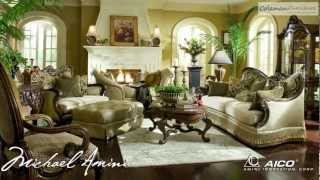Chateau Beauvais Living Room Collection From Aico Furniture
