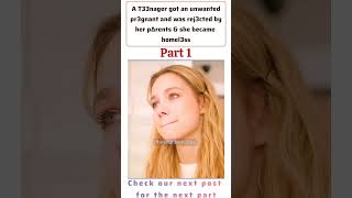 A T33nager got an unwanted pr3gnant and was rej3cted byher p∆rents & she became homel3ss