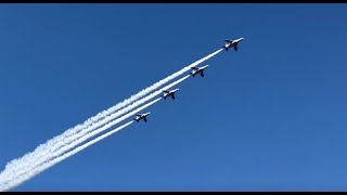 大暴れなブルーインパルス2/3本@浜松航空祭2022