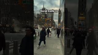 Social media vs reality😂#socialmediavsreality #instagramvsreality