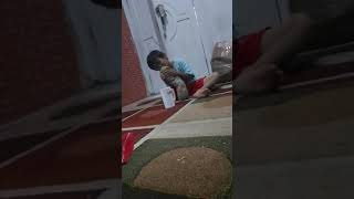 Abang Arkan beraksi 🥰😁