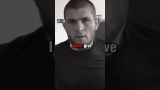 Never give up- Khabib Nurmagomedov  #khabib #decipline #moyivation #shorts #youtubeshorts