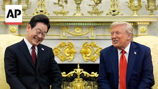 South Korea's president raises prospect of a 'Trump Tower' in North Korea