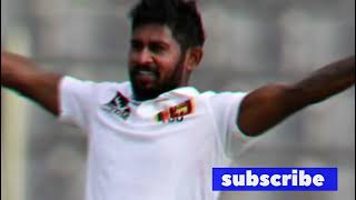 No.7 में खेलने वाले खिलाड़ी ने इतिहास रच दिया।।Ban vs Sri Lanka test series