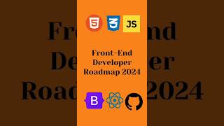 Front-End Developer Roadmap In 2024!#frontenddeveloper #frontend