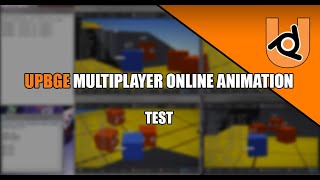 UPBGE - Multiplayer online | ANIMATION TEST
