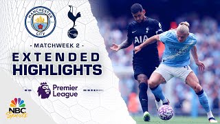 Manchester City v. Tottenham Hotspur | PREMIER LEAGUE HIGHLIGHTS | 8/23/2025 | NBC Sports