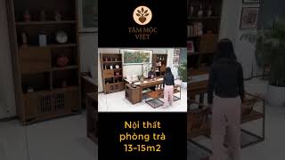 Nội thất phòng trà #tammocviet #phongtradep #moctra #noithatthucong #noithatgo #furniture #bantrago