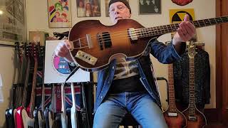 Hofner 500/1 bass project #hofner   #getback #thebeatles #houseofguitars #hofnerbass