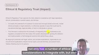 Exploring Dimension 2 - Ethical and Regulatory Trust in AI